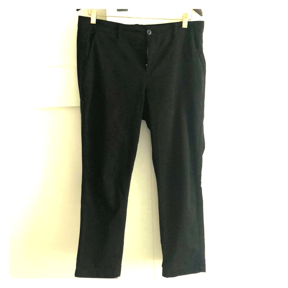 Gap Girlfriend twill stripe chinos, petite inseam